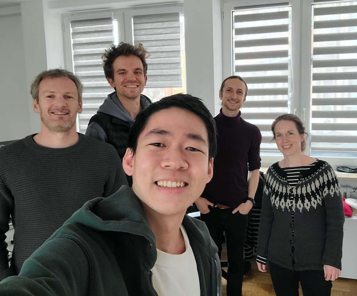 My wonderful teammates at HIRI